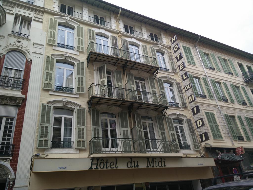 Hotel Du Midi Nizza Exterior foto